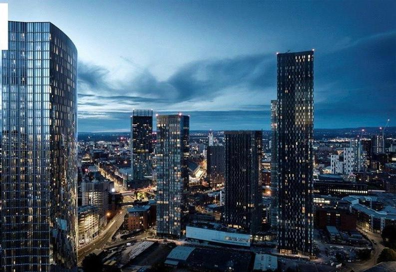 Luxury 2 Bedroom Apartment Manchester City Centre Eksteriør bilde